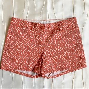 Preppy Nantucket Red and White Polka Dot Shorts